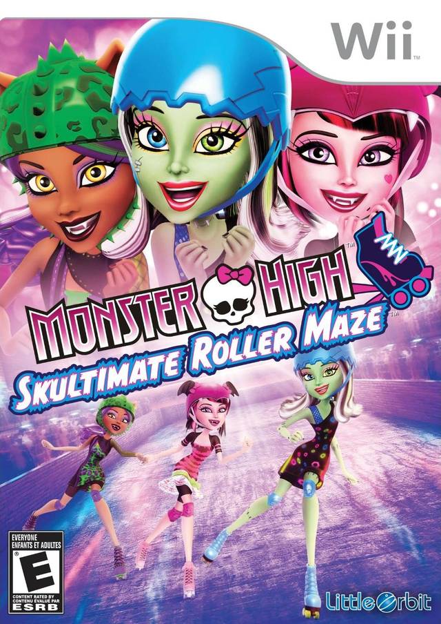 Monster High – Skultmate Roller Maze SU5EVZ (USA) Nintendo Wii GAME ROM ISO