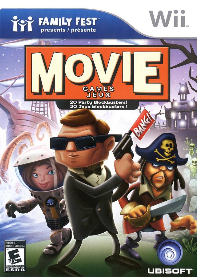 Movie Games (USA) Nintendo Wii GAME ROM ISO