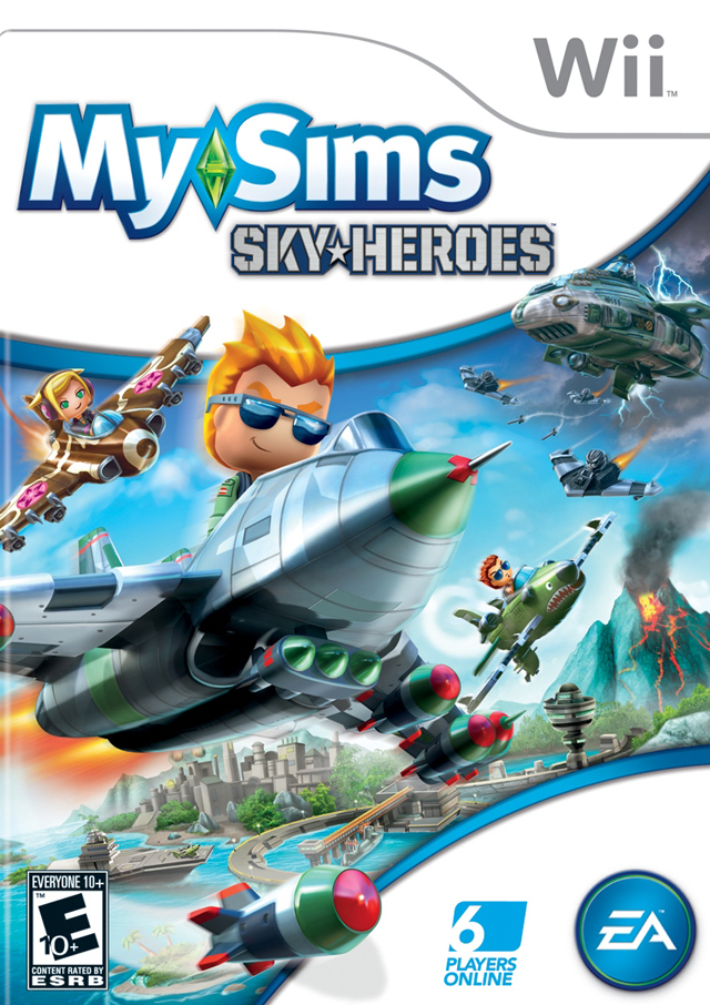 MySims Sky Heroes (USA) Nintendo Wii GAME ROM ISO