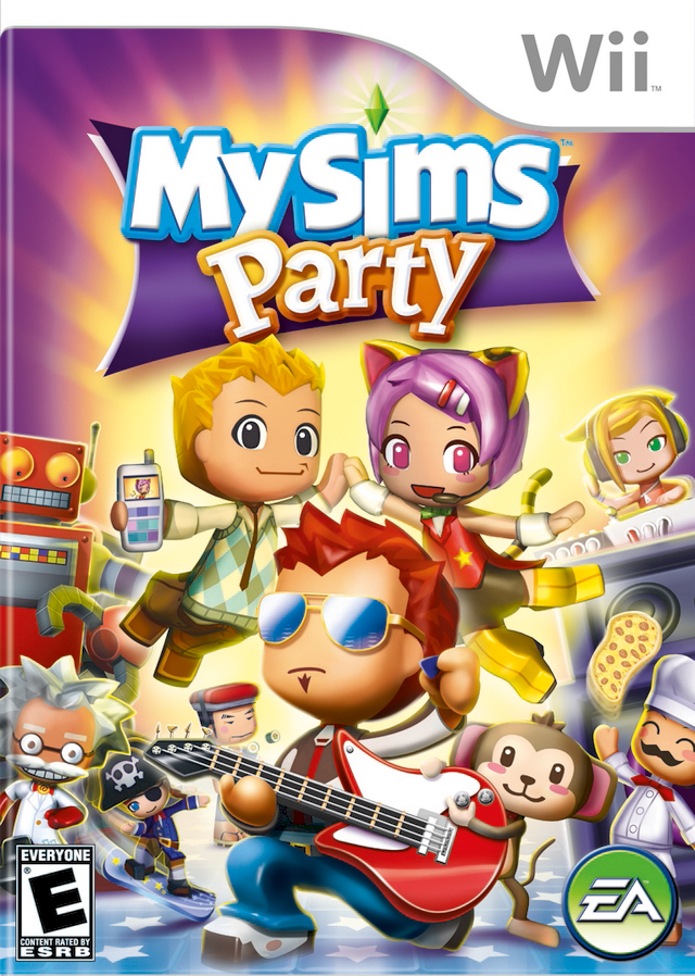 MySims Party (USA) Nintendo Wii GAME ROM ISO