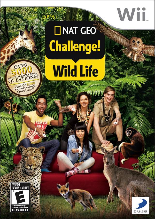 Nat Geo Challrnge – Wild Life (USA) Nintendo Wii GAME ROM ISO