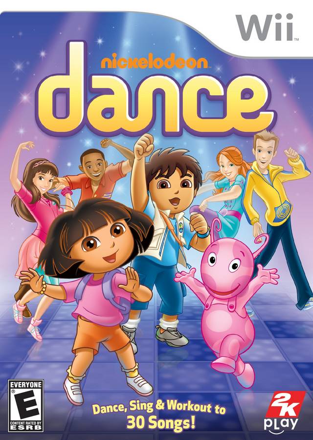 Nickelodeon Dance (USA) Nintendo Wii GAME ROM ISO