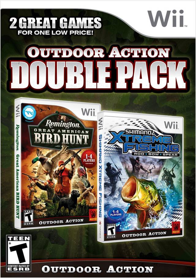 Outdoor Action Double Pack (USA) Nintendo Wii GAME ROM ISO