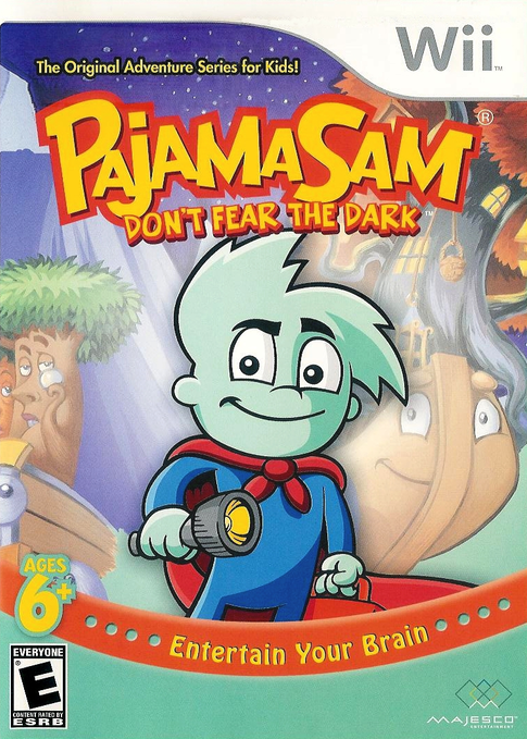 Pajama Sam- Don’t Fear The Dark (USA) Nintendo Wii GAME ROM ISO