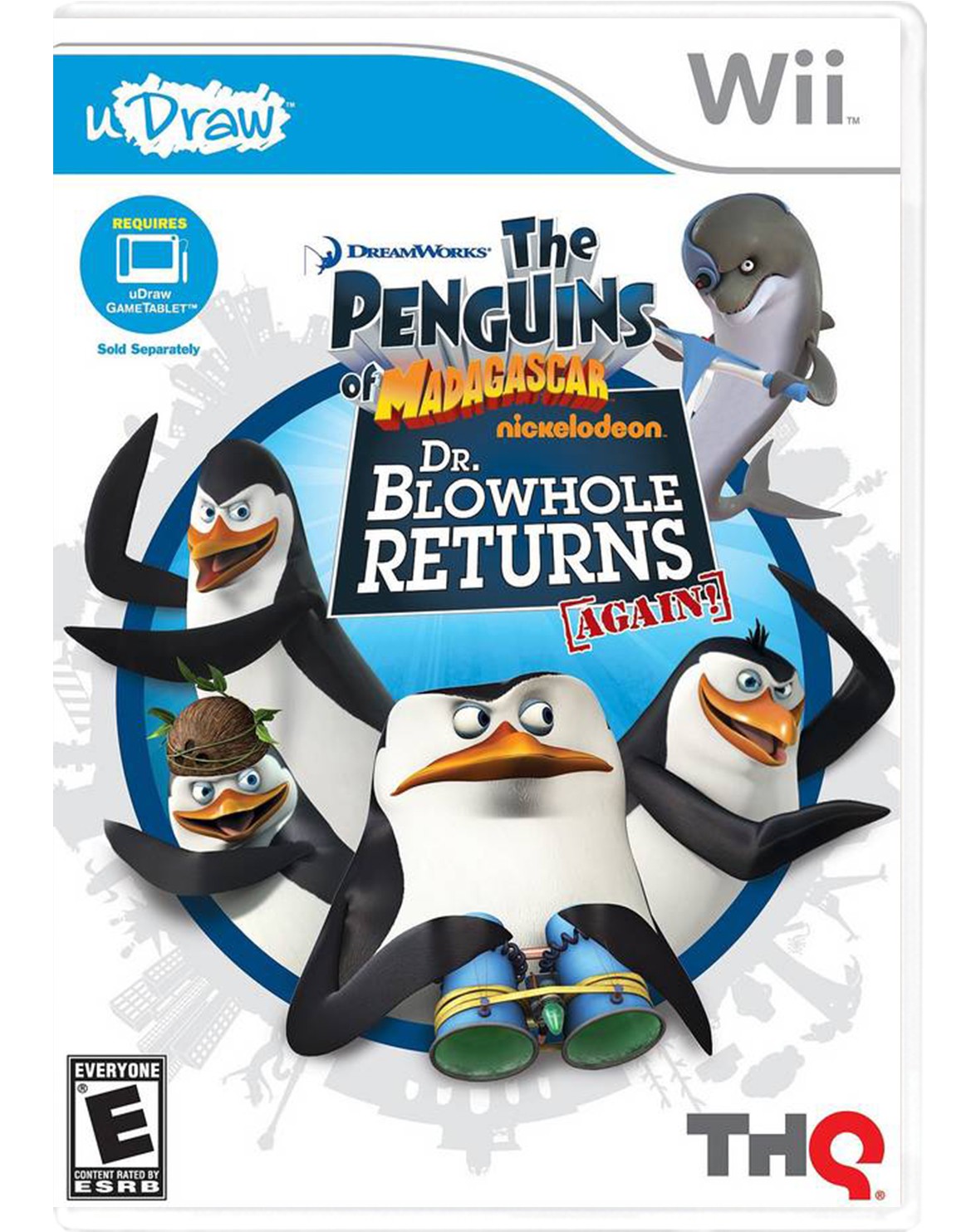 The Penguins of Madagascar: Dr. Blowhole Returns Again! (USA) Nintendo Wii GAME ROM ISO