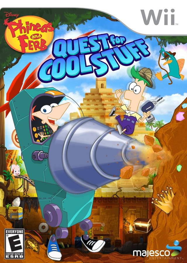 Phineas And Ferb – Quest For Cool Stuff (USA) Nintendo Wii GAME ROM ISO