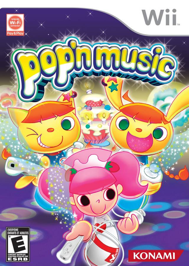 Pop’n Music (USA) Nintendo Wii GAME ROM ISO