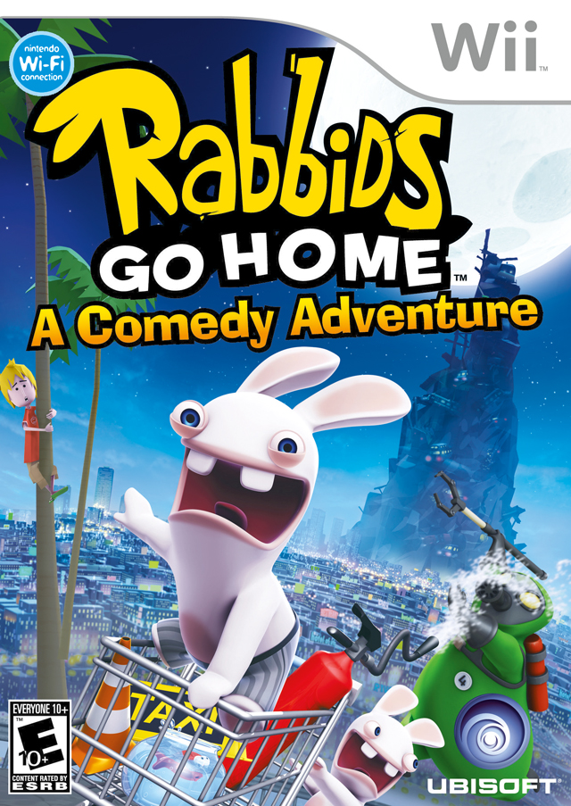 Rabbids Go Home (USA) Nintendo Wii GAME ROM ISO