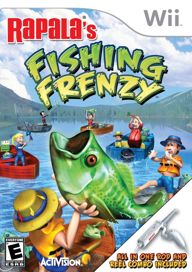 Rapala Fishing Frenzy (USA) Nintendo Wii GAME ROM ISO