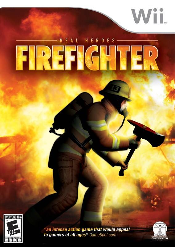 Real Heroes- Firefighter (USA) Nintendo Wii GAME ROM ISO