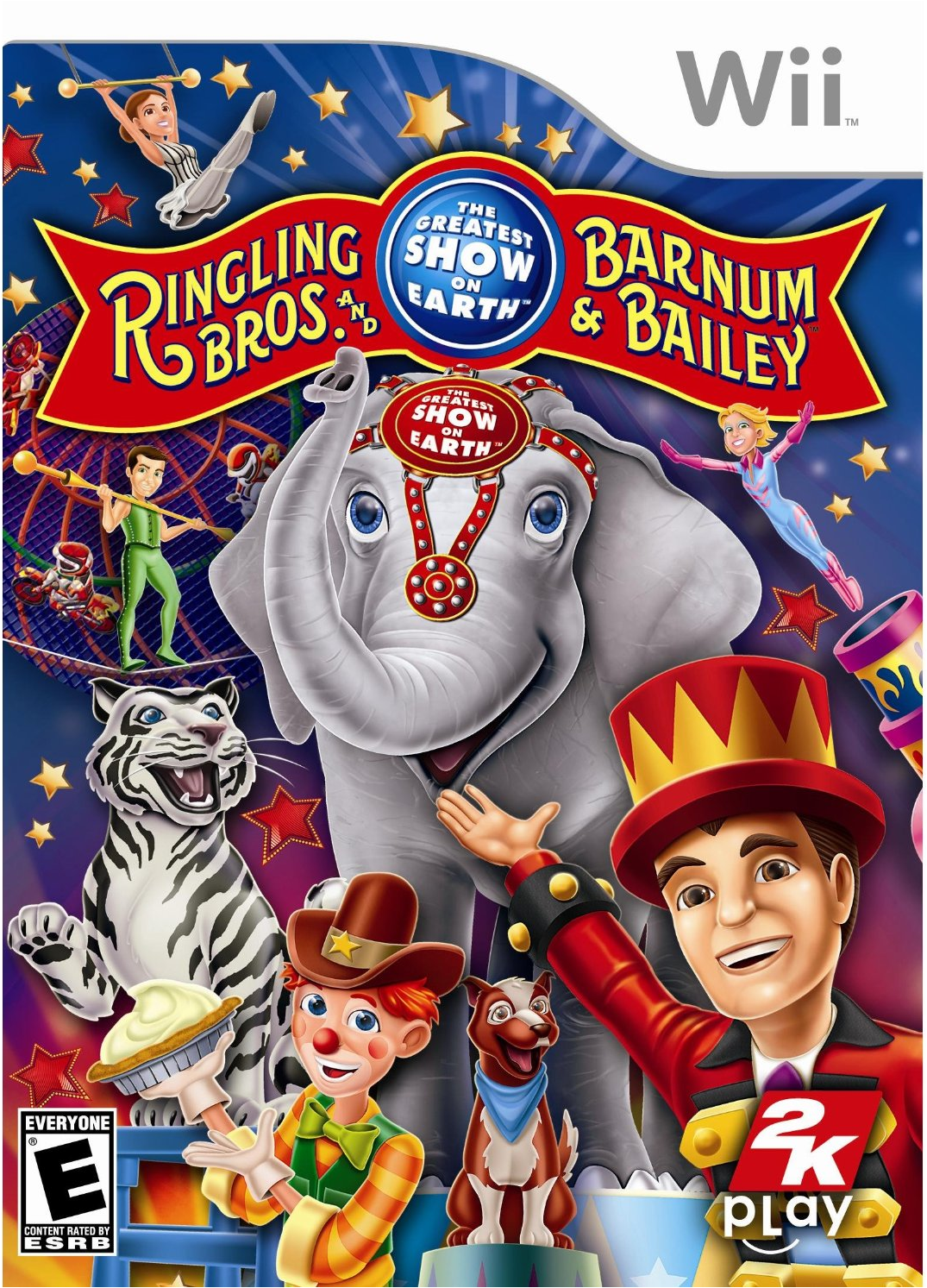 Ringling Bros And Barnum & Bailey Circus (USA) Nintendo Wii GAME ROM ISO