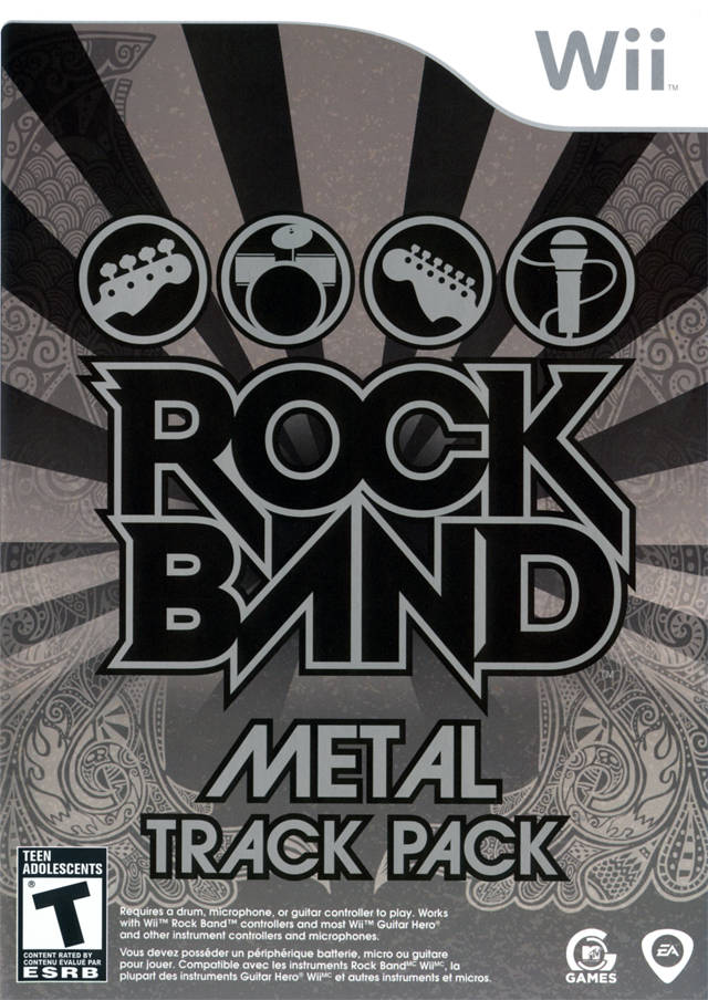 Rock Band – Metal Track Pack (USA) Nintendo Wii GAME ROM ISO