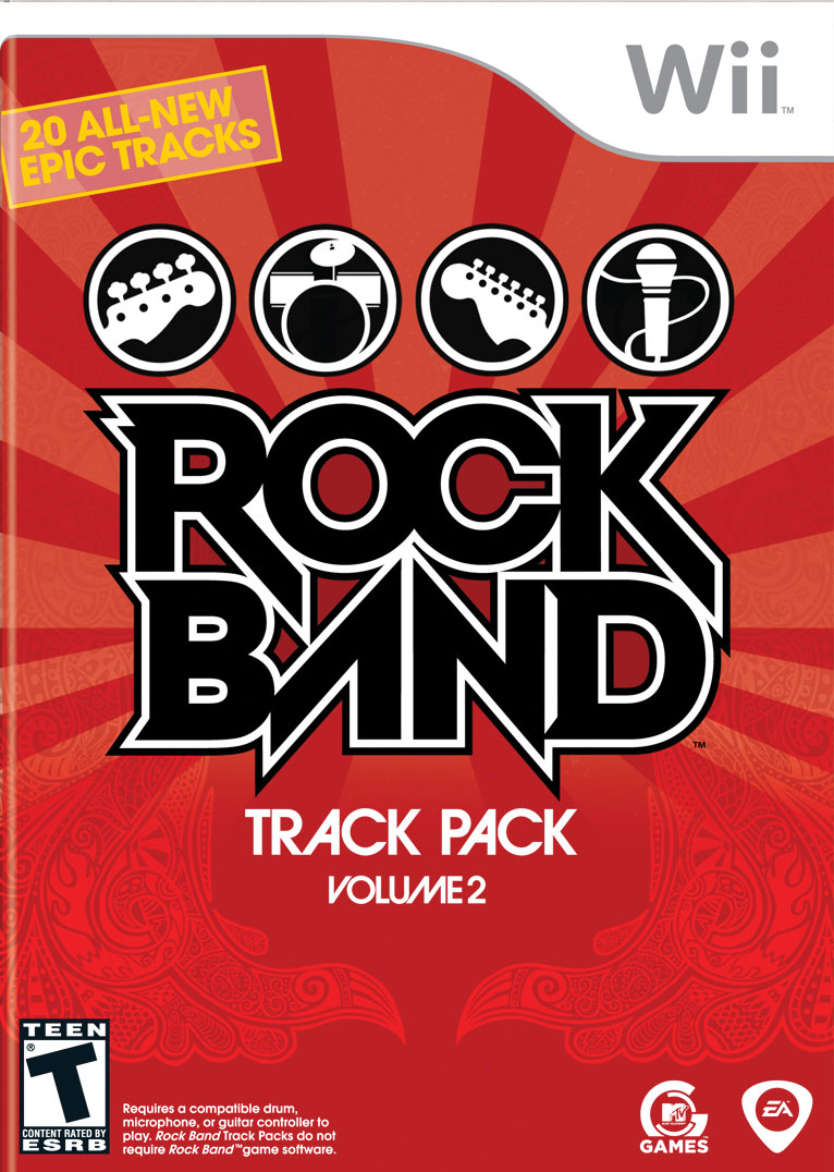 Rock Band Track Pack – Vol. 2 (USA) Nintendo Wii GAME ROM ISO