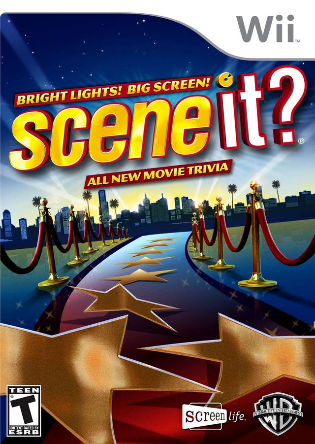 Scene It Bright Lights Big Screen (USA) Nintendo Wii GAME ROM ISO