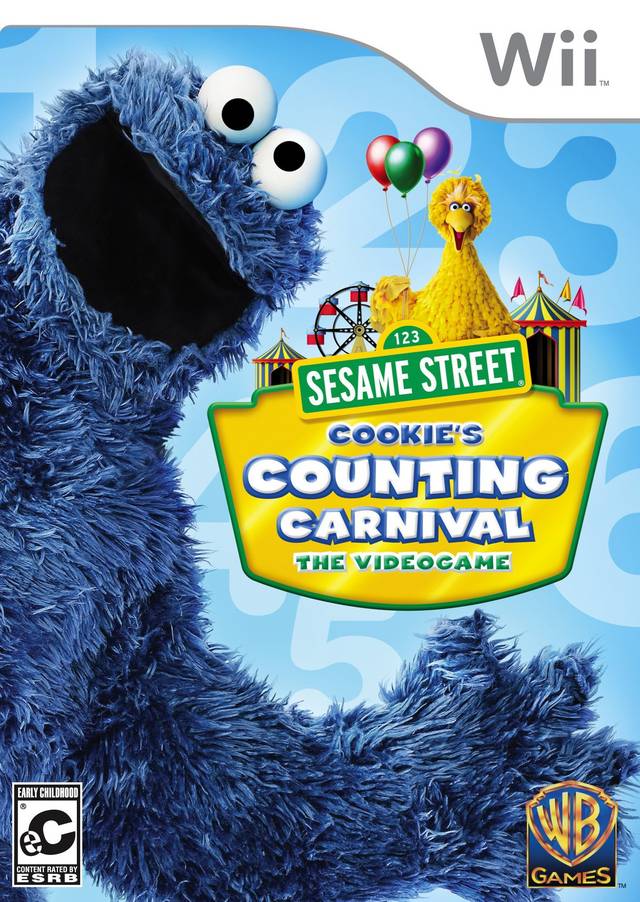 Sesame Street- Cookie’s Counting Carnival (USA) Nintendo Wii GAME ROM ISO