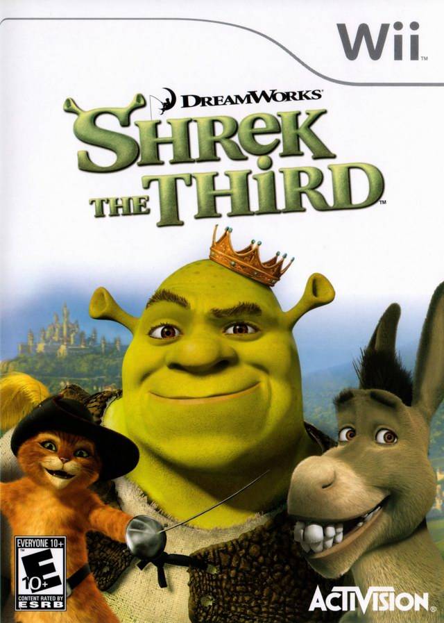 Shrek The Third (USA) Nintendo Wii GAME ROM ISO