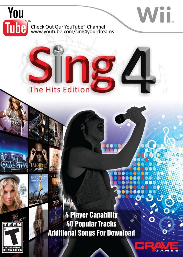 Sing 4 – The Hits Edition (USA) Nintendo Wii GAME ROM ISO