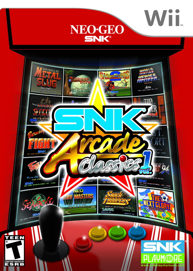 SNK Arcade Classics (USA) Nintendo Wii GAME ROM ISO