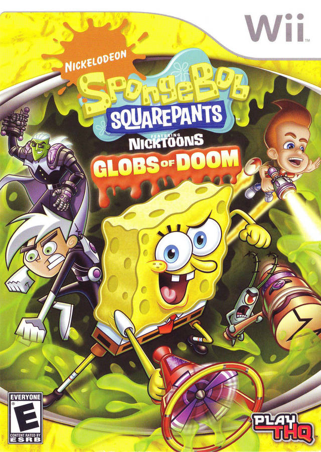 SpongeBob SquarePants Globs Of Doom (USA) Nintendo Wii GAME ROM ISO