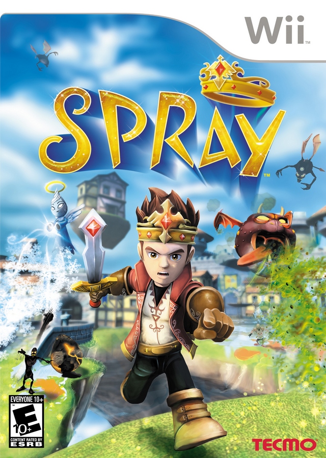 SPRay (USA) Nintendo Wii GAME ROM ISO