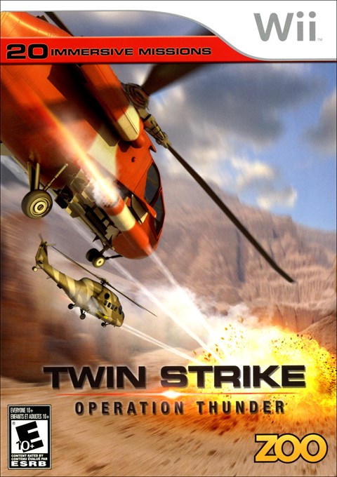 Twin Strike – Operation Thunder (USA) Nintendo Wii GAME ROM ISO