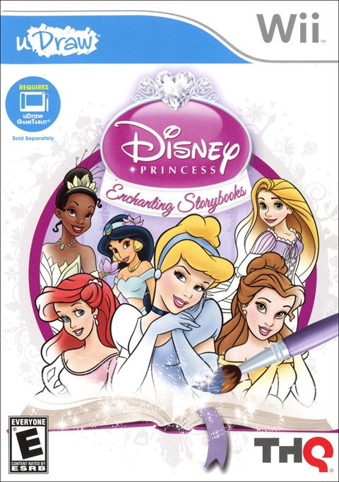 UDraw Disney Princess Enchanting Storybooks (USA) Nintendo Wii GAME ROM ISO