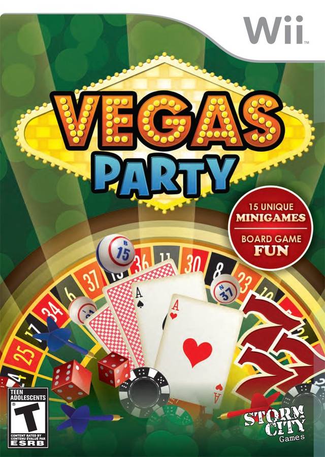 Vegas Party (USA) Nintendo Wii GAME ROM ISO