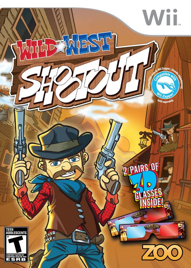 Wild West Shootout (USA) Nintendo Wii GAME ROM ISO