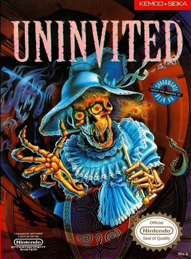 Uninvited (USA) Nintendo GAME ROM ISO