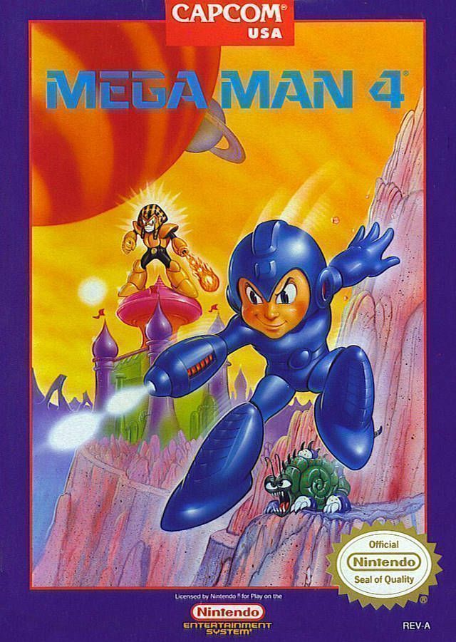 Mega Man 4 (USA) Nintendo GAME ROM ISO