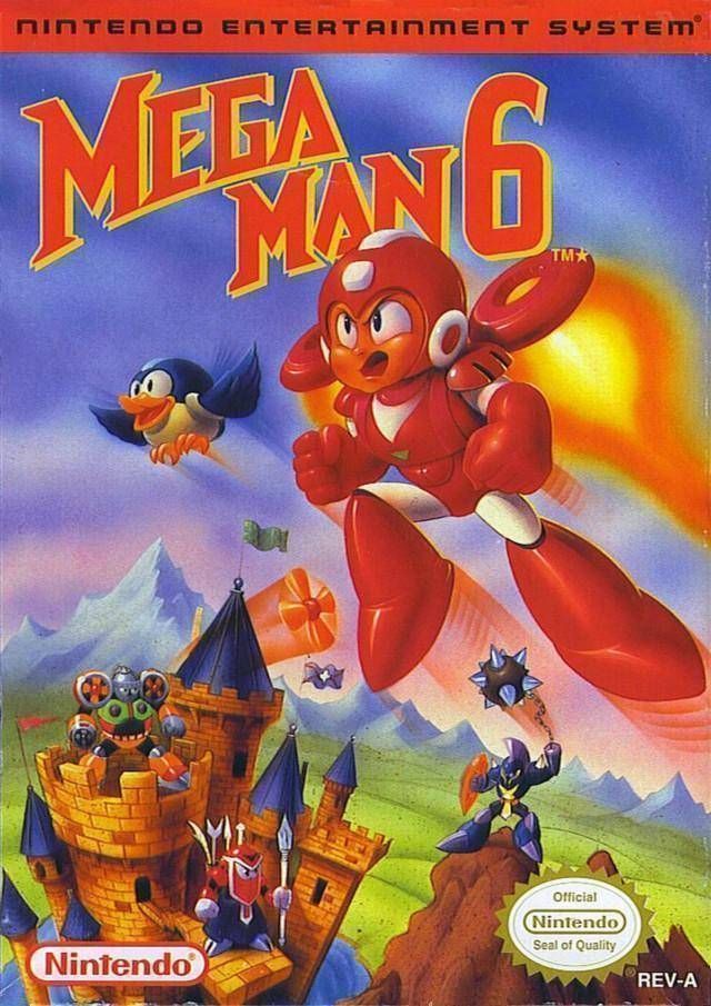 Mega Man 6 [T-Port] (USA) Nintendo GAME ROM ISO