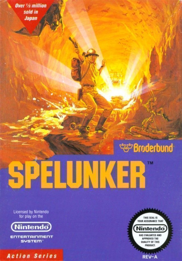 Spelunker (USA) Nintendo GAME ROM ISO