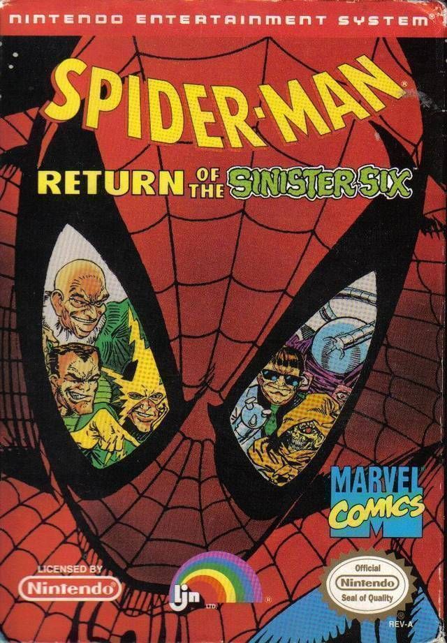 Spider-Man – Return Of The Sinister Six (USA) Nintendo GAME ROM ISO