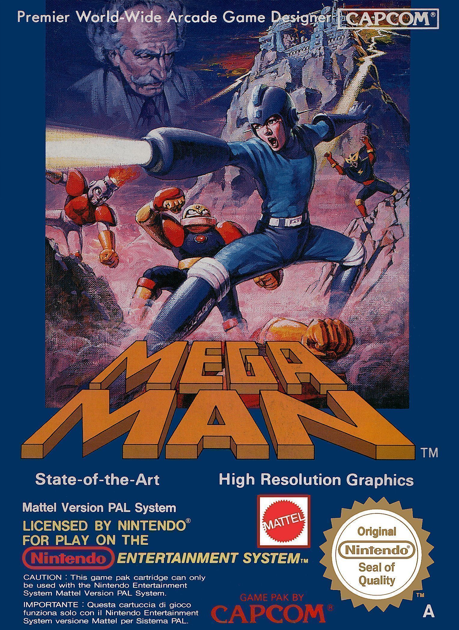 Mega Man Bad Hair Day (Hack) (USA) Nintendo GAME ROM ISO