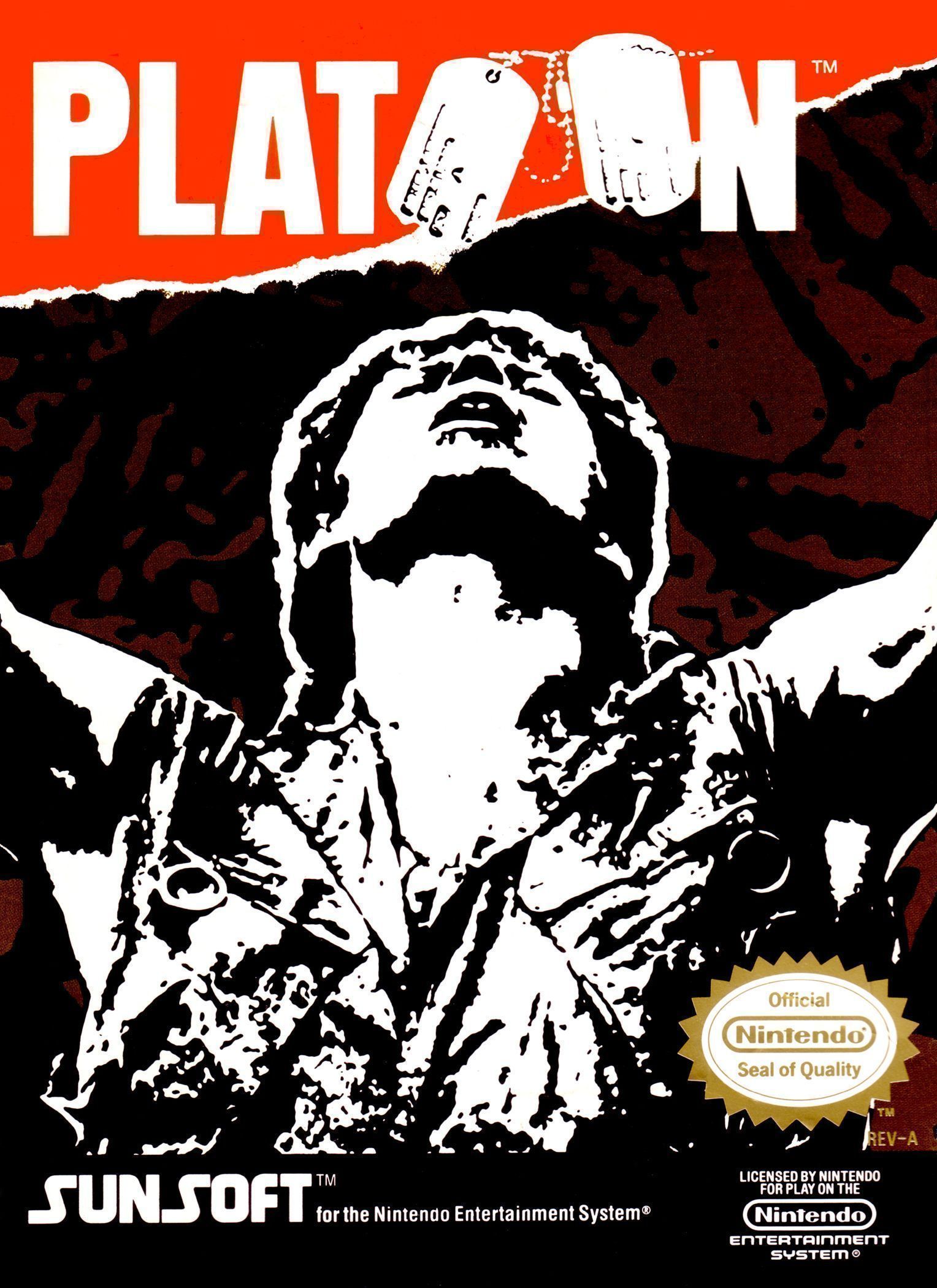 Platoon (VS) [a1] (USA) Nintendo GAME ROM ISO