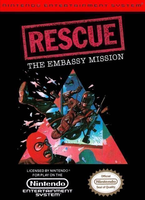 Rescue – The Embassy Mission (USA) Nintendo GAME ROM ISO