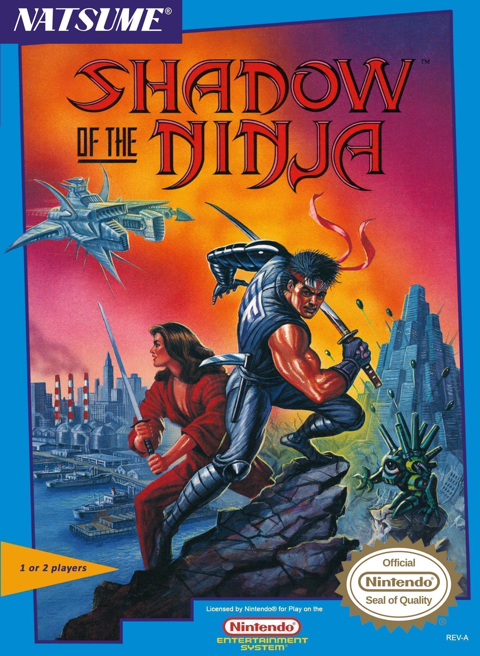 Shadow Of The Ninja [T-Port] (USA) Nintendo GAME ROM ISO