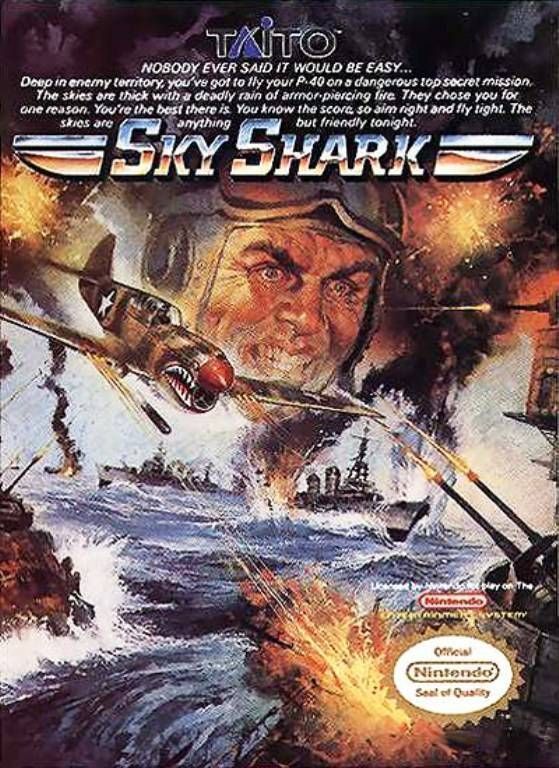 Sky Shark (USA) Nintendo GAME ROM ISO