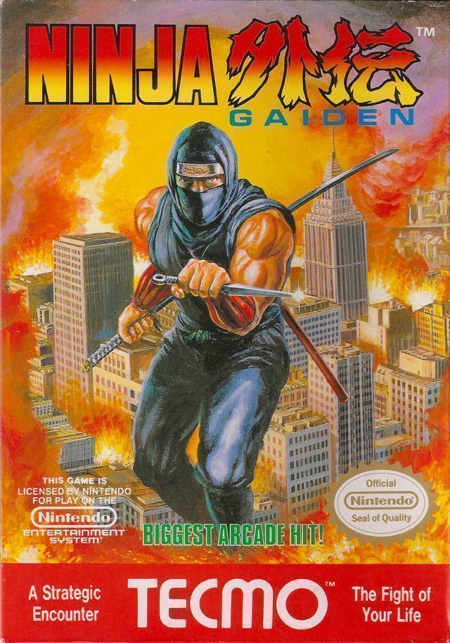 Ninja Gaiden (USA) Nintendo GAME ROM ISO