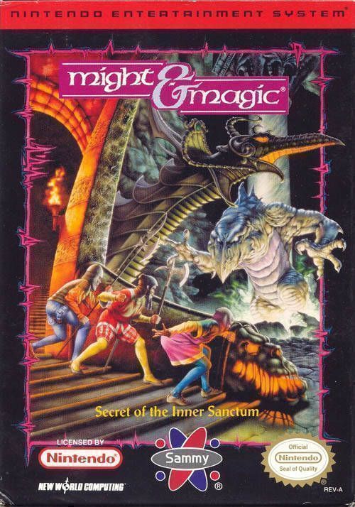 Might And Magic (USA) Nintendo GAME ROM ISO