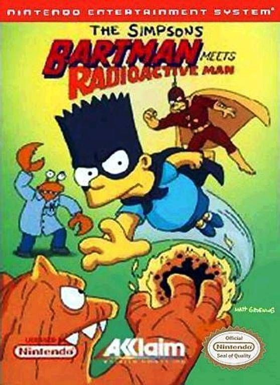 Simpsons – Bartman Meets Radioactive Man, The (USA) Nintendo GAME ROM ISO