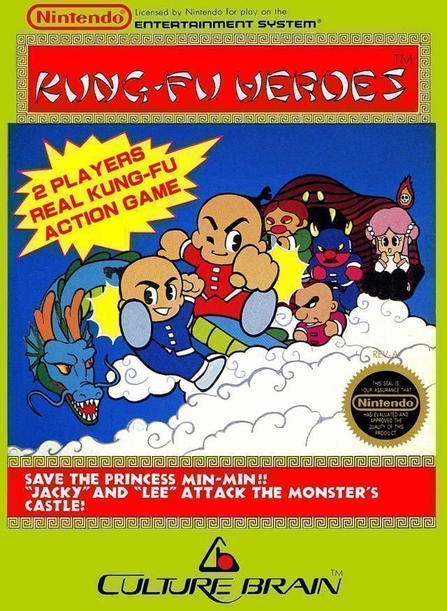 Kung-Fu Heroes (USA) Nintendo GAME ROM ISO