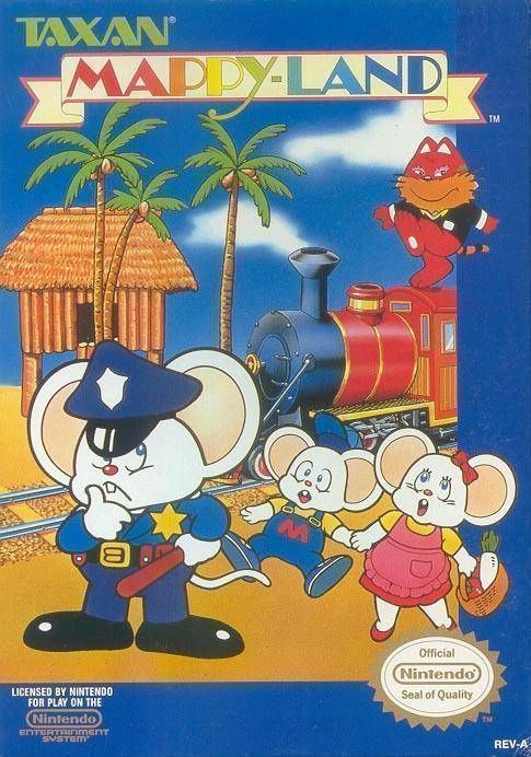 Mappy-Land (USA) Nintendo GAME ROM ISO