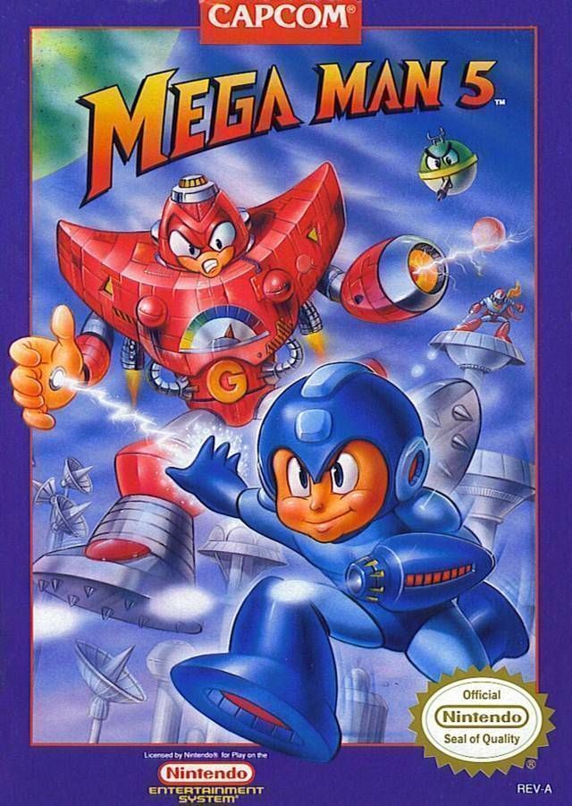 Mega Man 5 (USA) Nintendo GAME ROM ISO