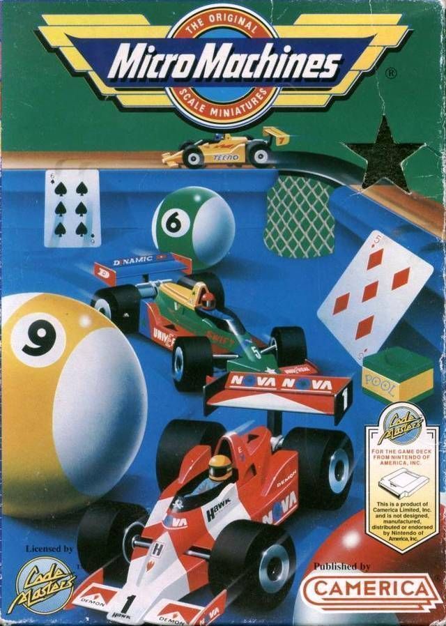 Micro Machines (USA) Nintendo GAME ROM ISO