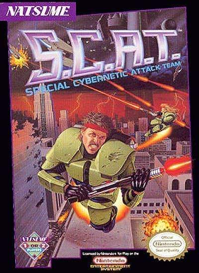 SCAT – Special Cybernetic Attack Team (USA) Nintendo GAME ROM ISO