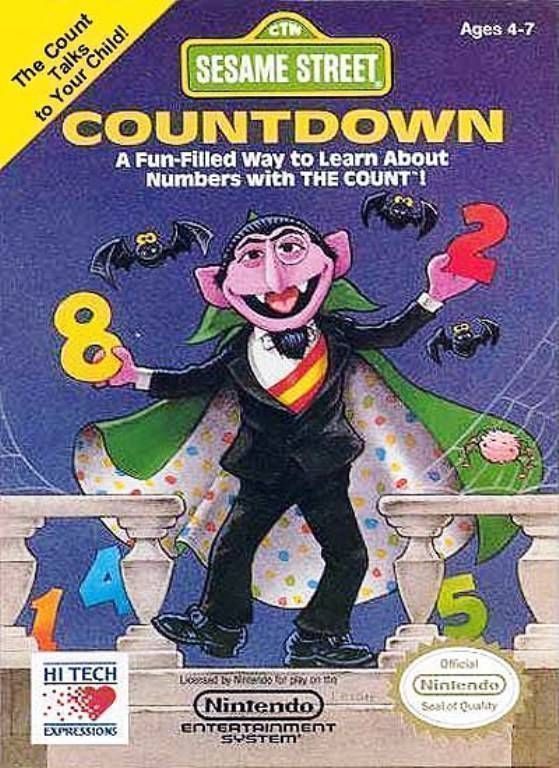 Sesame Street Countdown (USA) Nintendo GAME ROM ISO