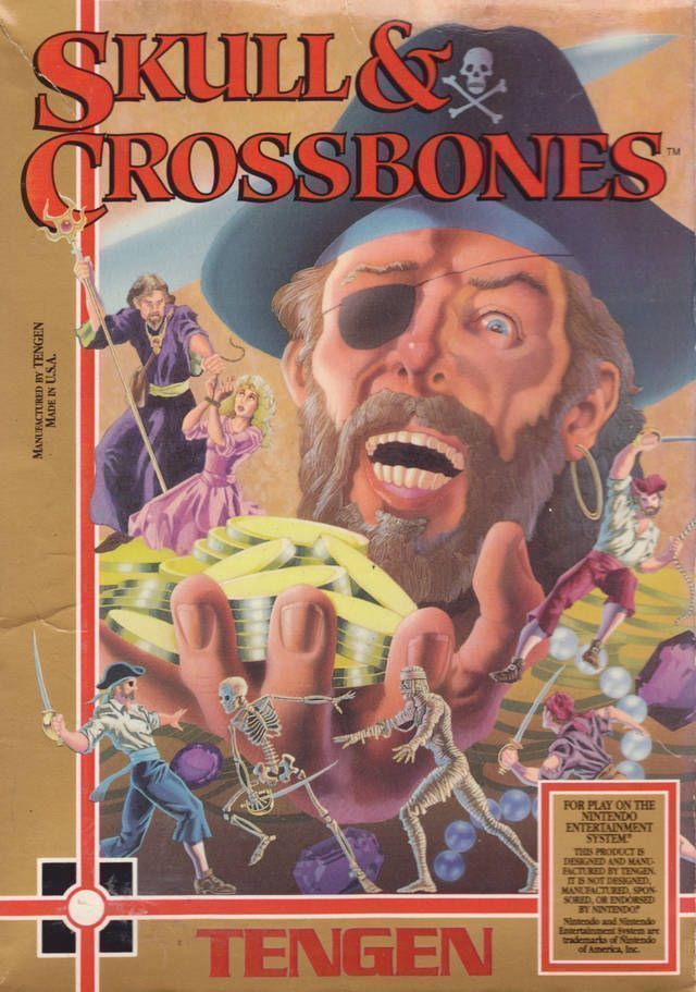 Skull & Crossbones (USA) Nintendo GAME ROM ISO