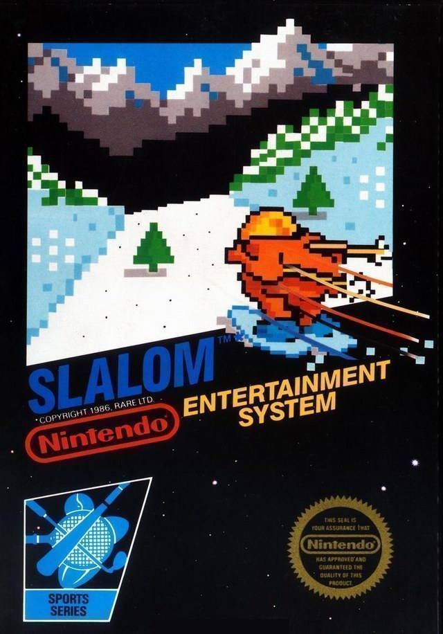 Slalom (USA) Nintendo GAME ROM ISO