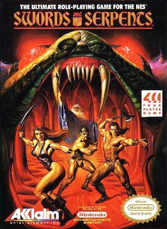 Swords And Serpents (USA) Nintendo GAME ROM ISO